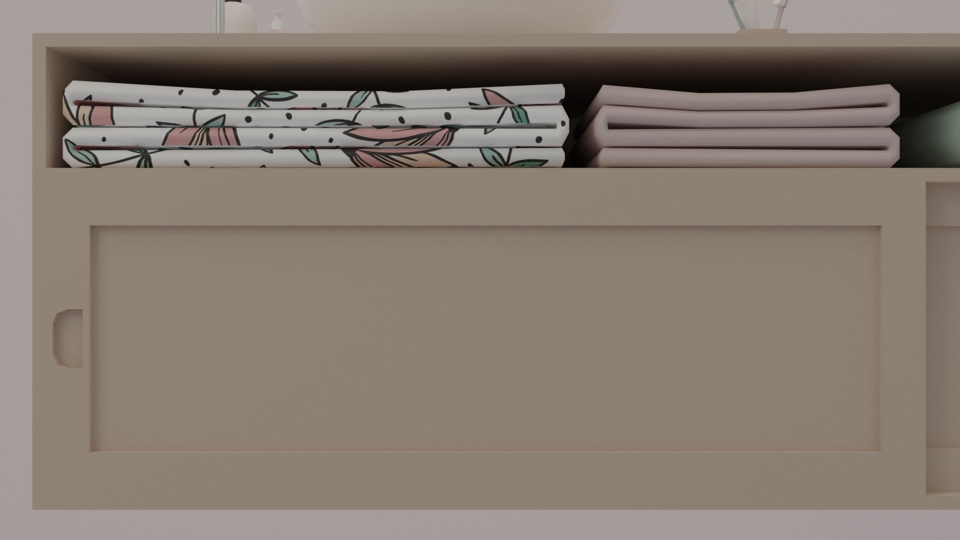 Bathroom Low-poly 3D model_14