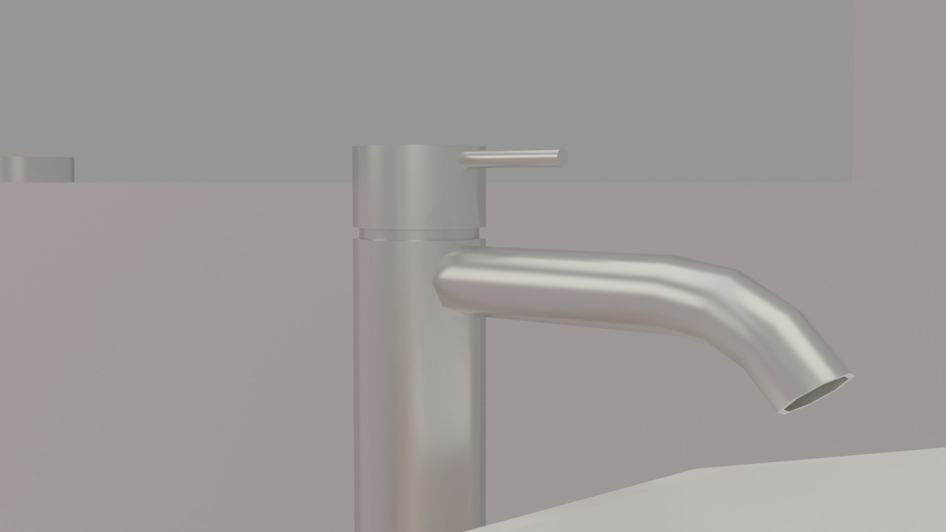 Bathroom Low-poly 3D model_24