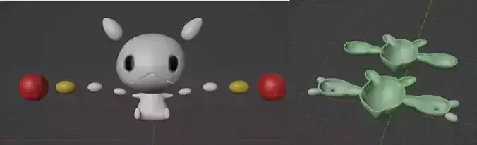 Reuniclus 3D print model
