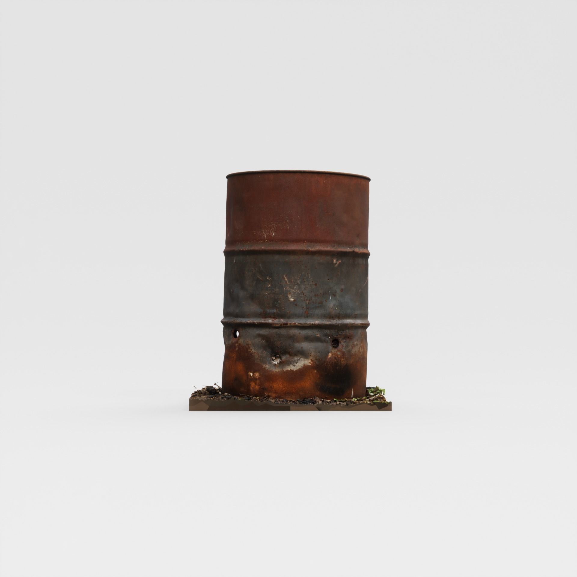 high quality scanned Barrel 3D model_5