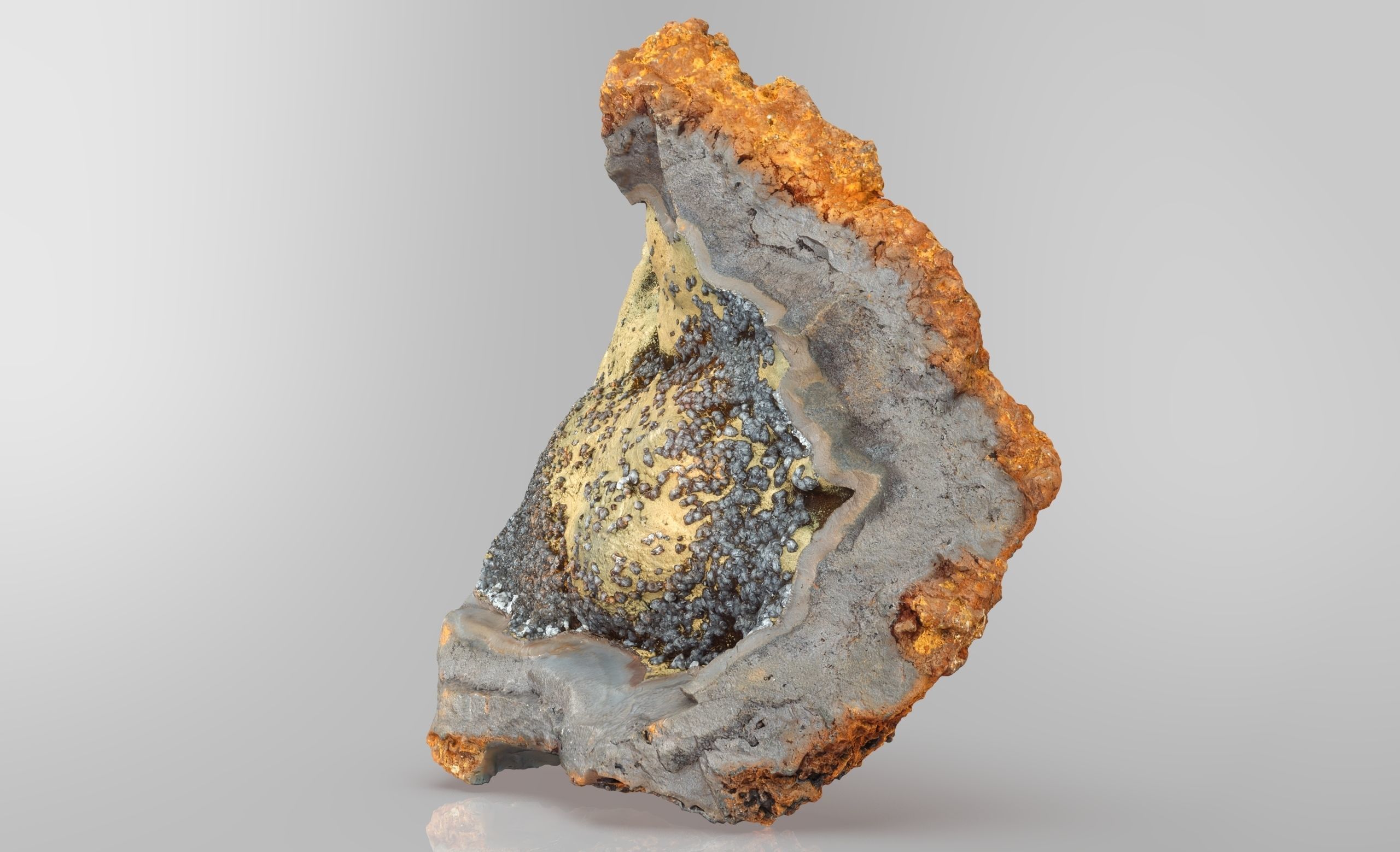 Hematite-Limatite Secretion Low-poly 3D model_3