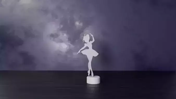 BALLERINA DANCER DESK DECORATION