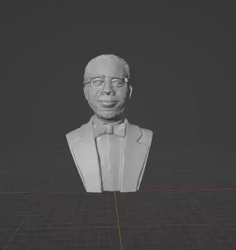 Curtis Mayfield 3D print model