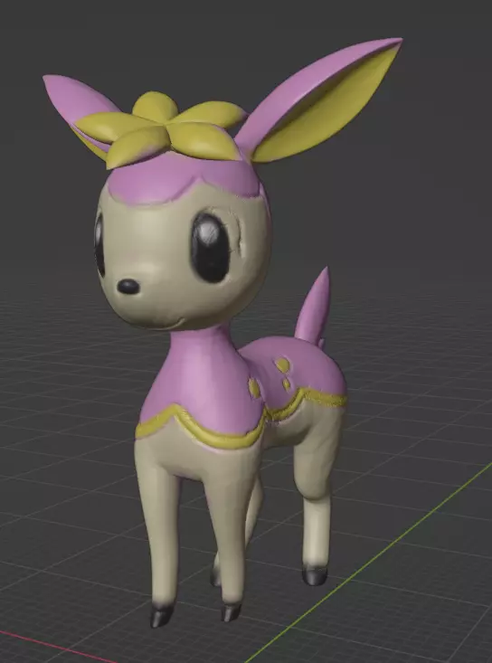 Deerling 3D print model_0