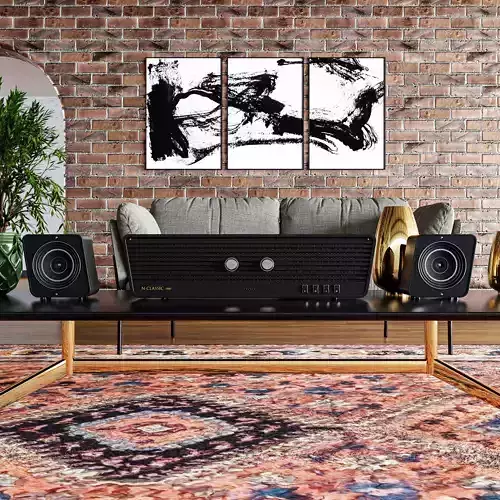 Audio System retro 3D model