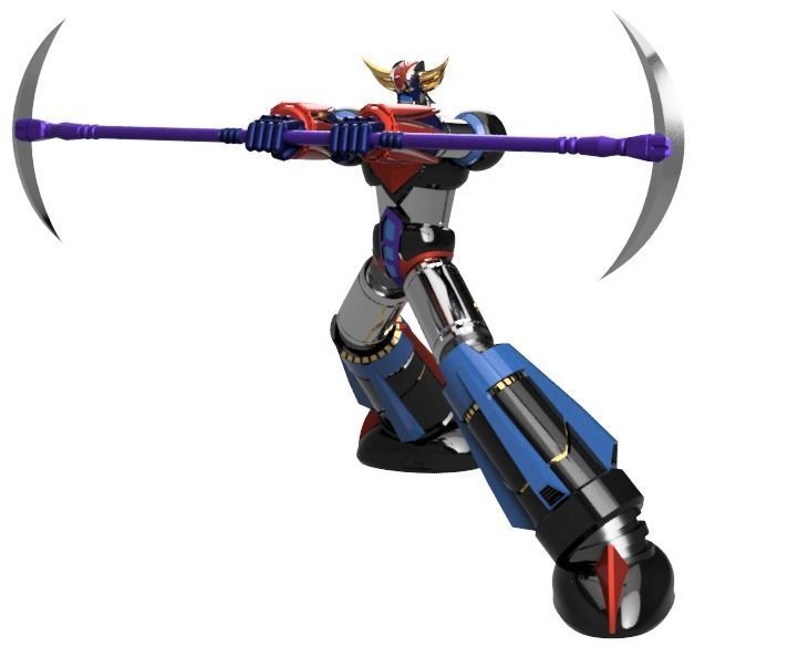 UFO ROBOT GRENDIZER GOLDOLOK STATUE 3D PRINTING MODEL 30cm 3D print model_2