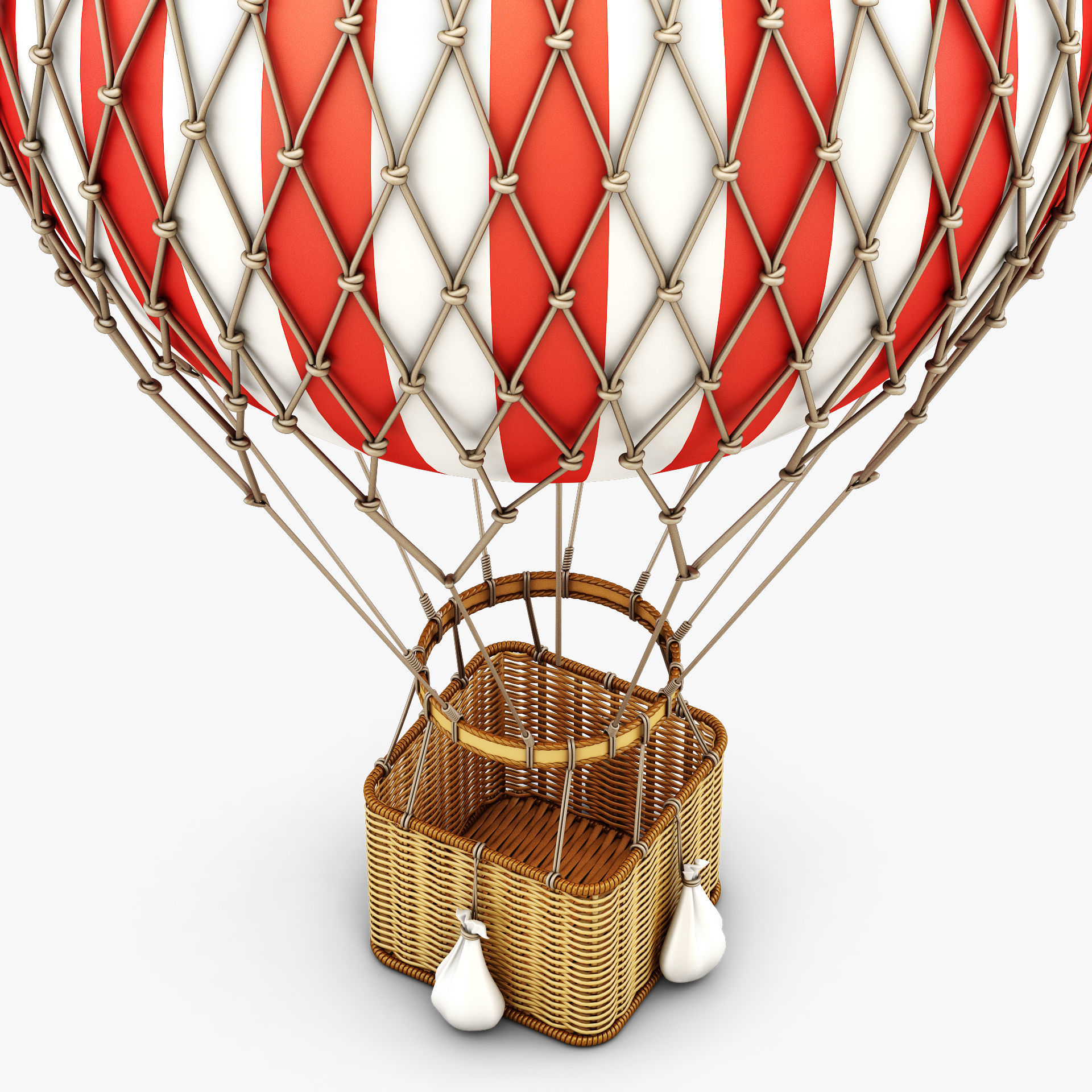 Hot Air Balloon v 1 3D model_6