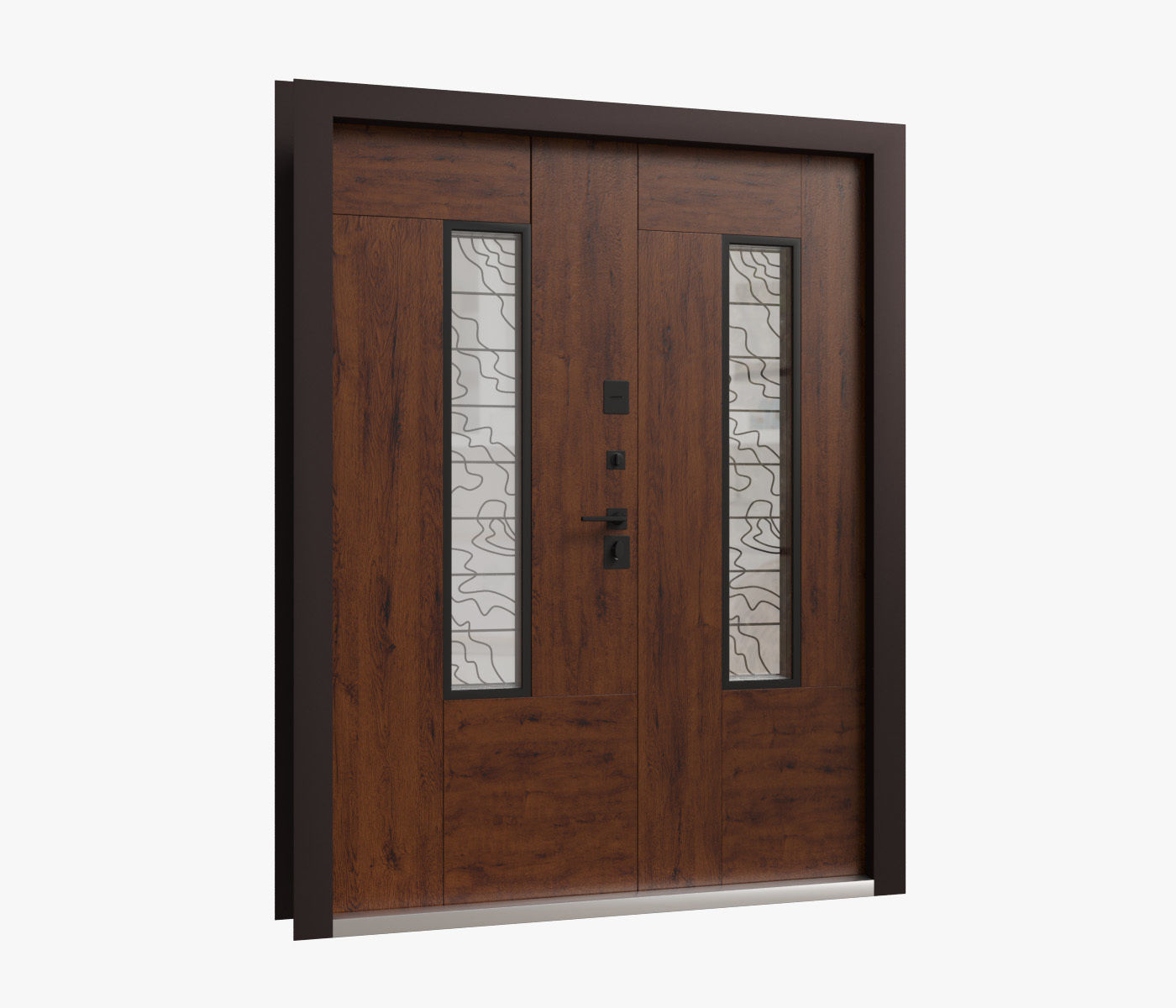Entrance door King Size 3D model CGTrader