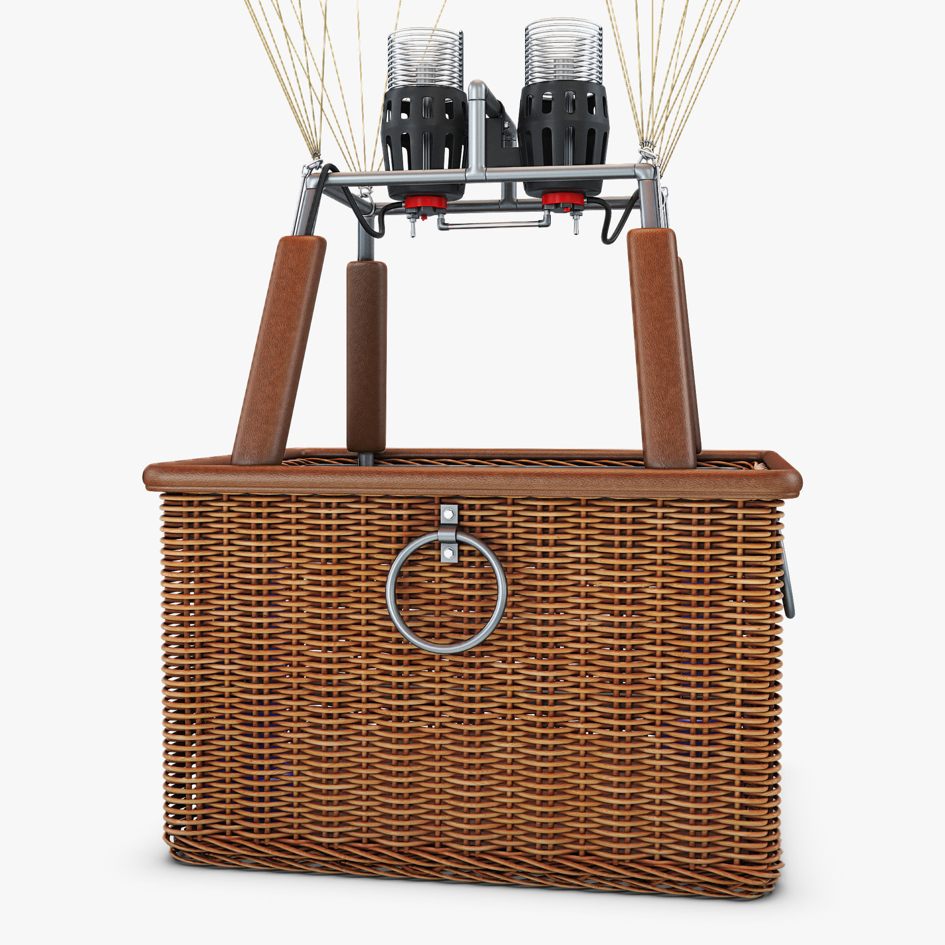 Hot Air Balloon v 2 3D model_10