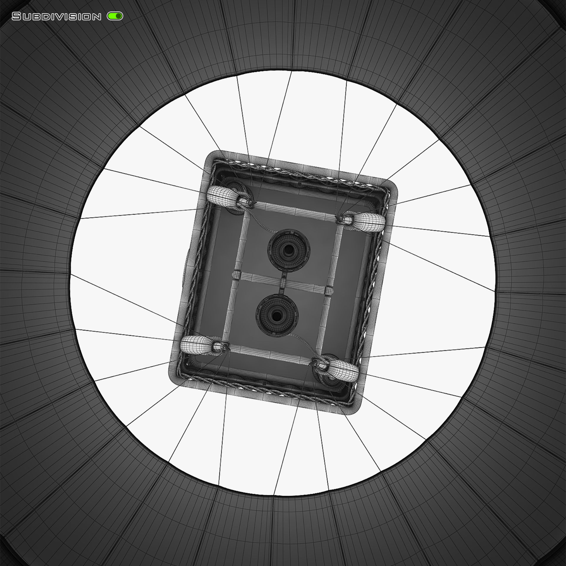 Hot Air Balloon v 2 3D model_39