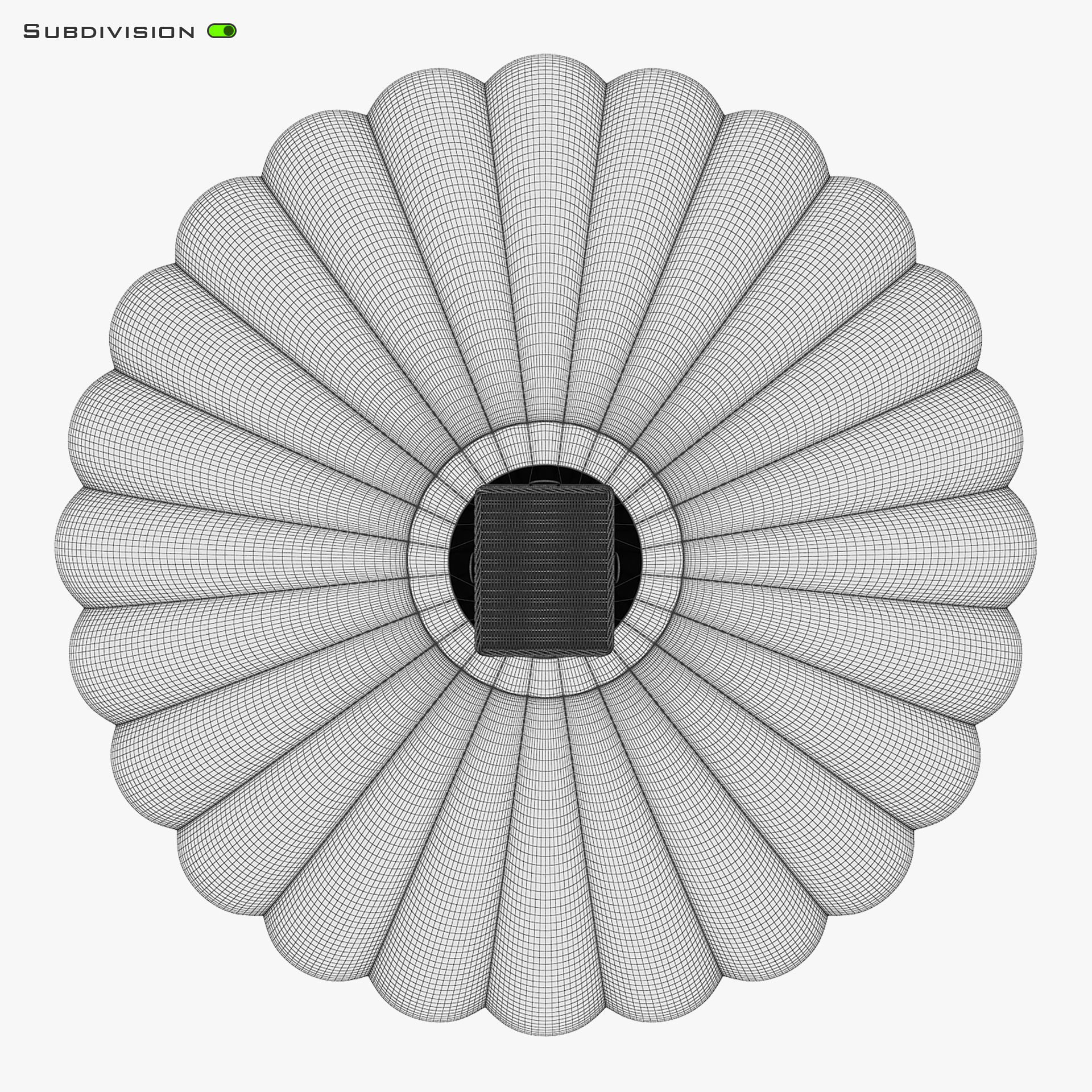 Hot Air Balloon v 2 3D model_25