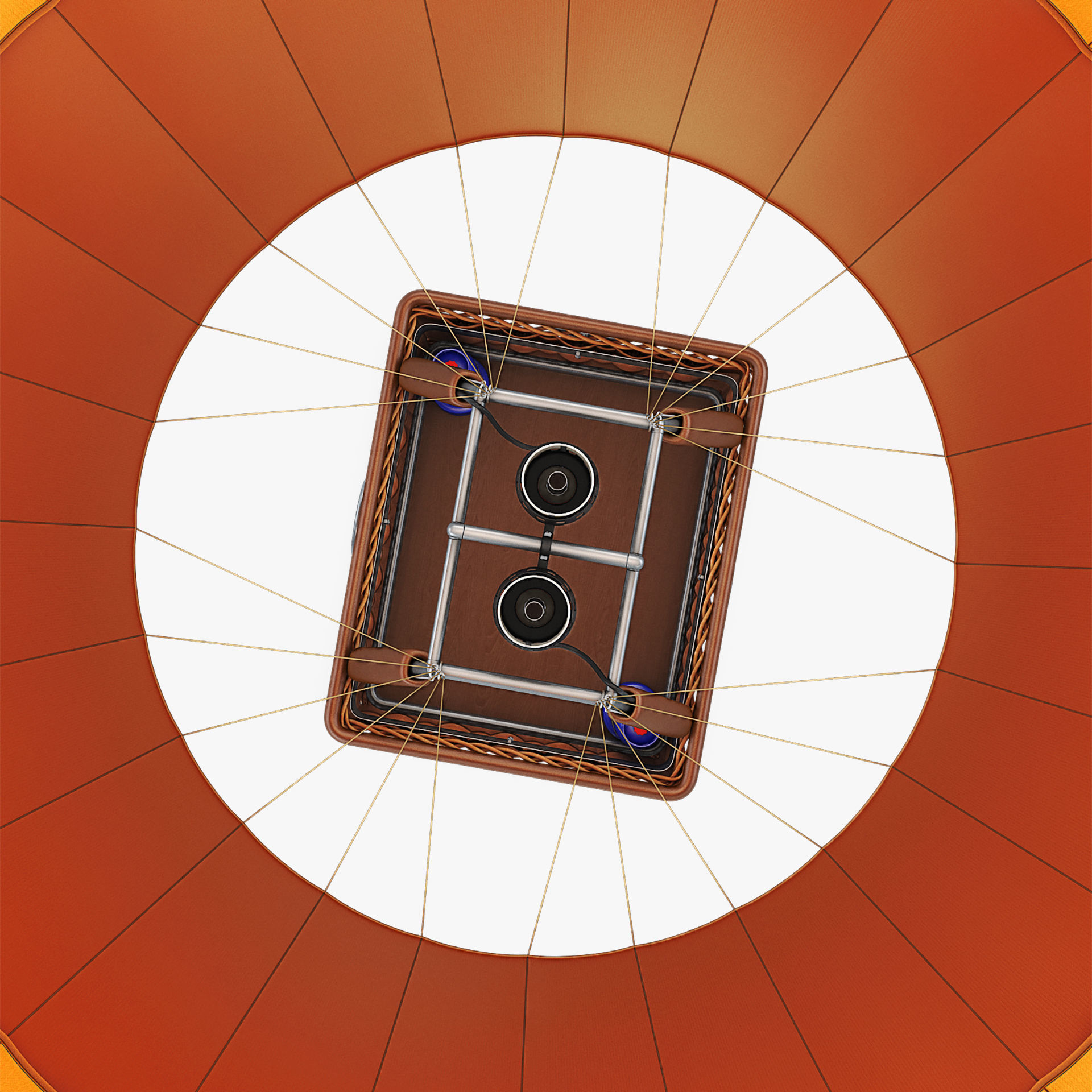 Hot Air Balloon v 2 3D model_14