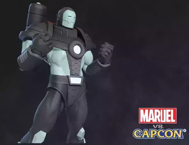 Warmachine Marvel vs Capcon 3D print model
