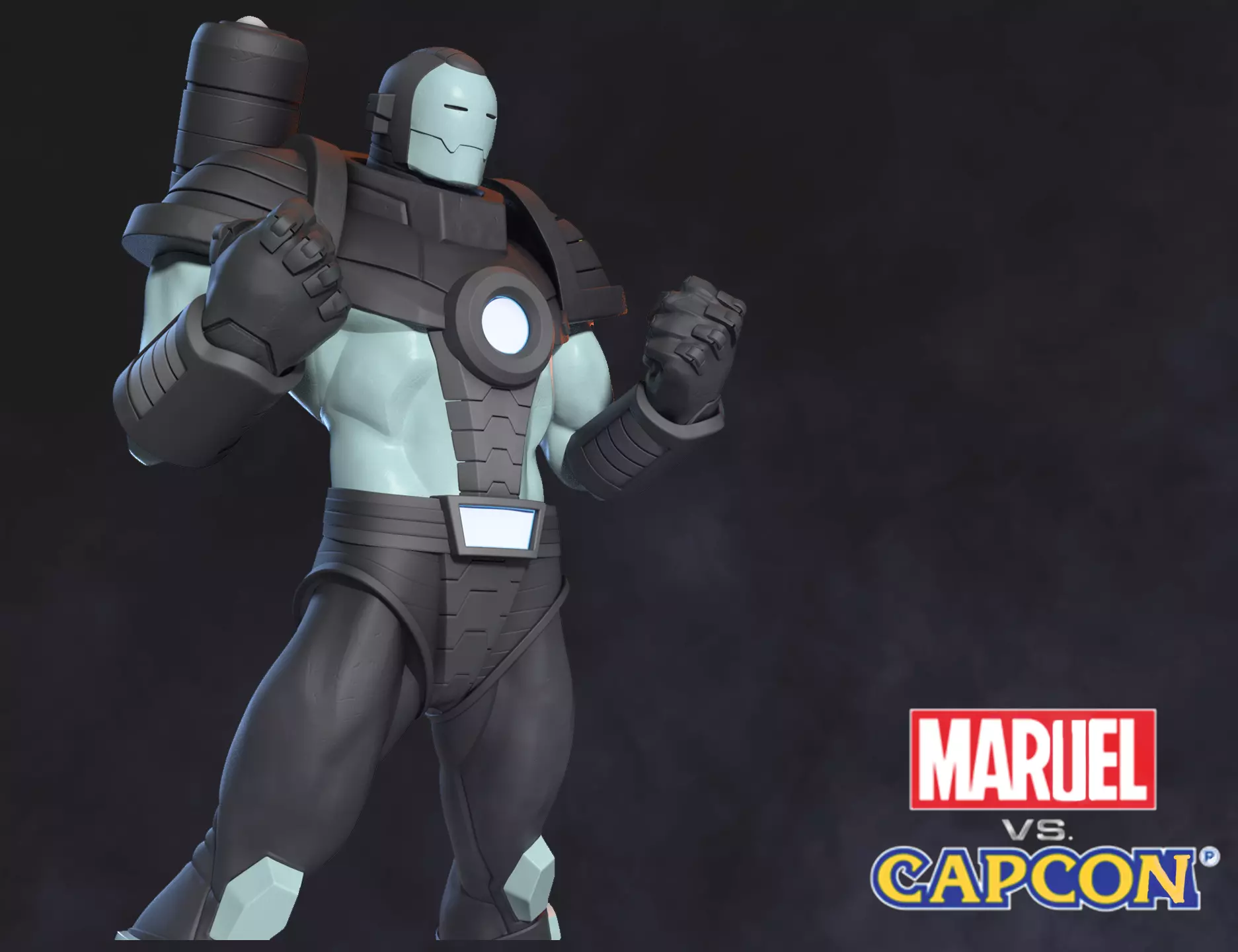 Warmachine Marvel vs Capcon 3D print model_0
