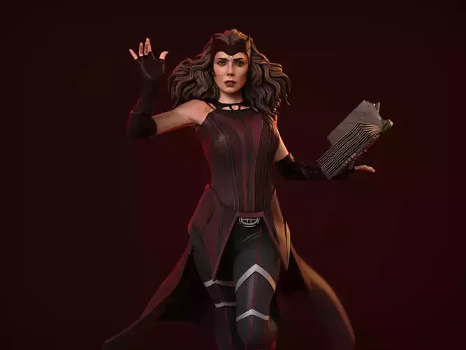 Scarlet Witch Movie Suit 3D print model