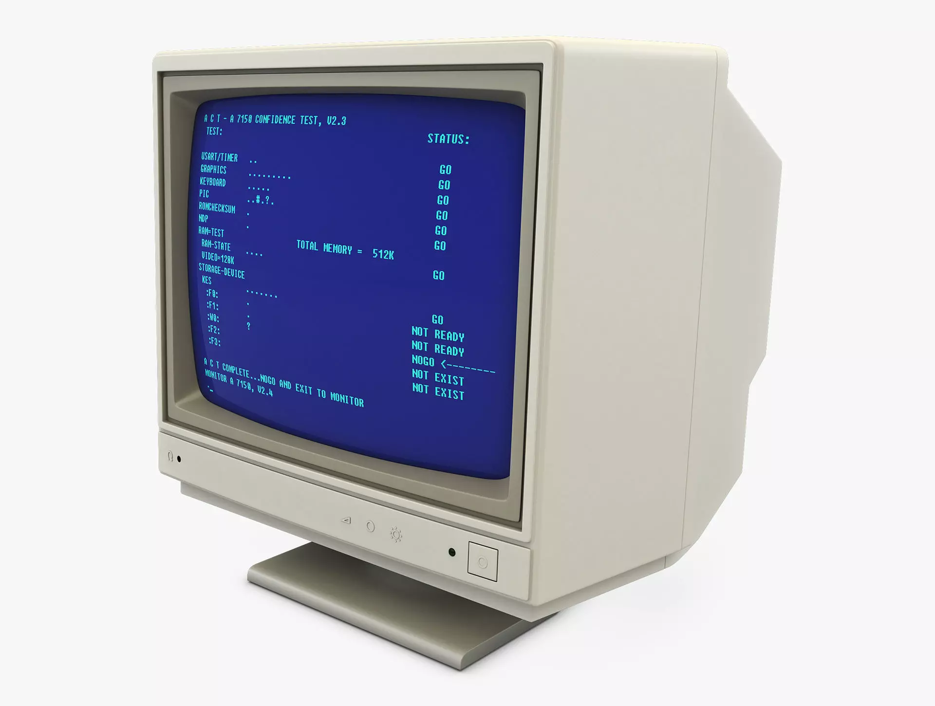 Monitor v 1 3D model