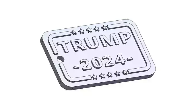 Trump 24 Star - Key holder
