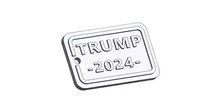 Trump 24 Texture - Key holder