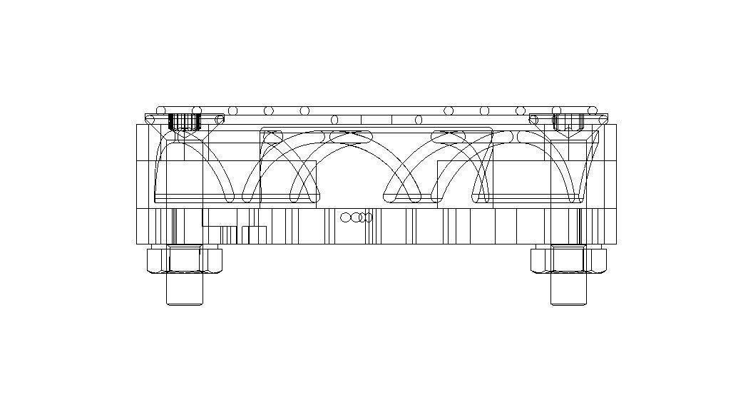 4010 Cooling Fan 12VDC with Grill 3D model_12