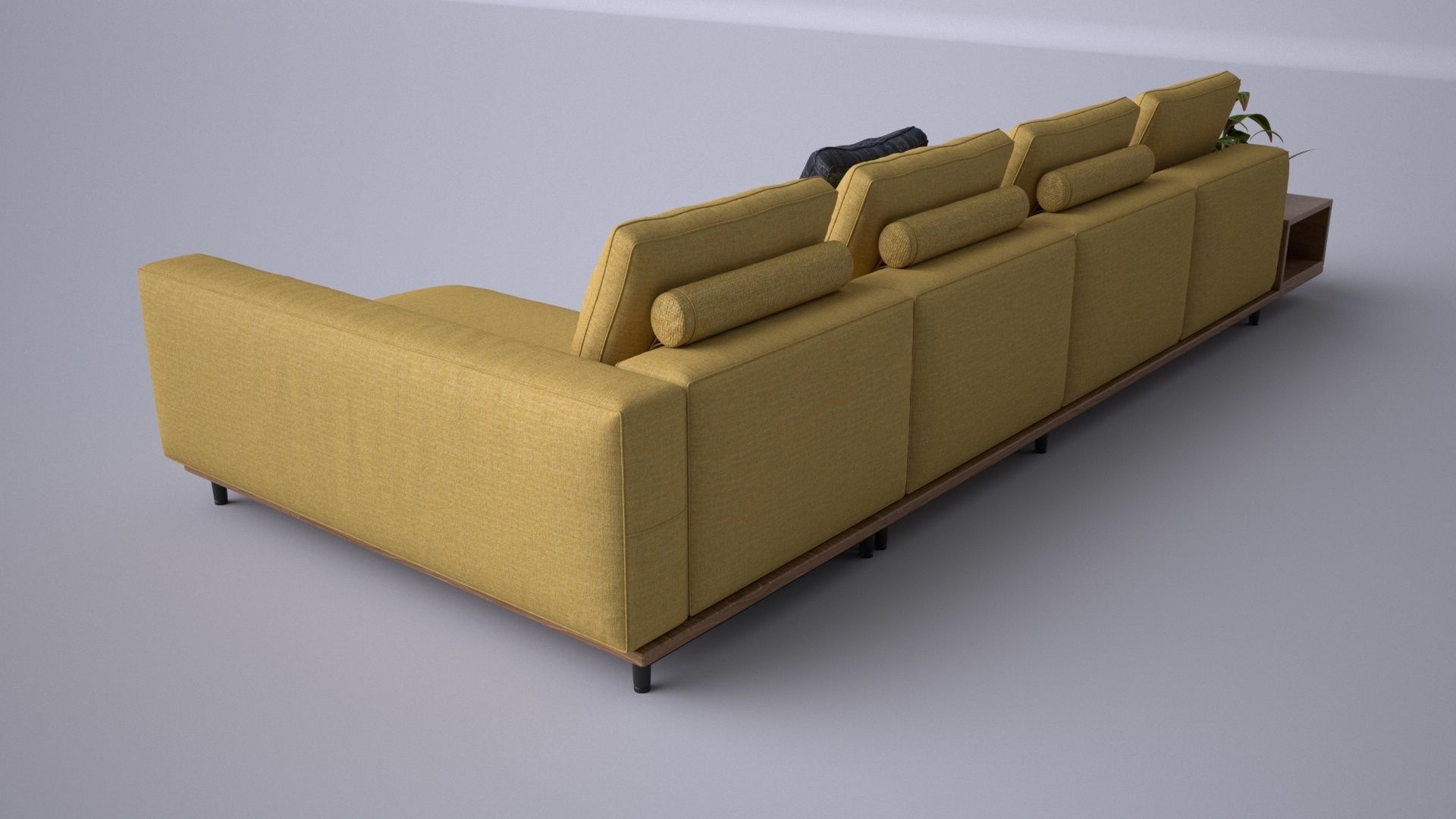 Modern Interior Sofa 3D model_5