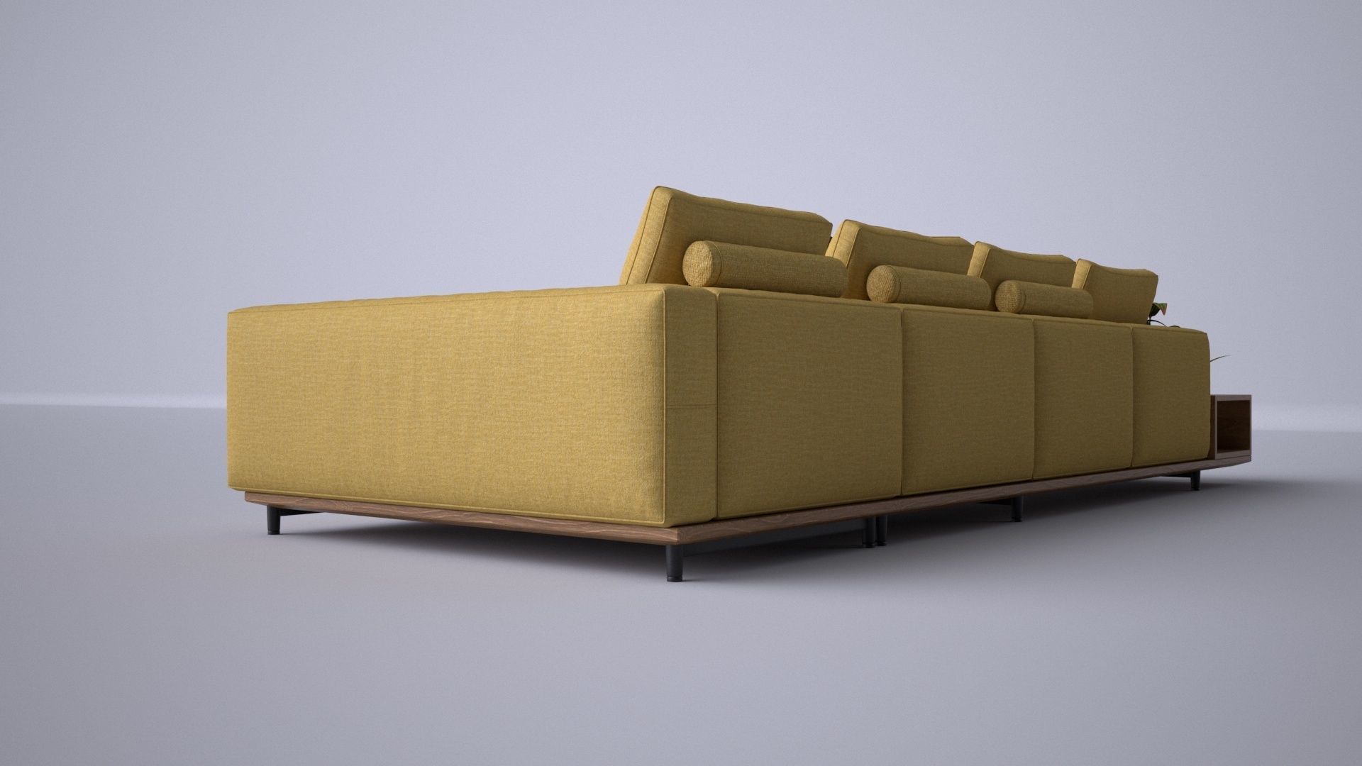 Modern Interior Sofa 3D model_6