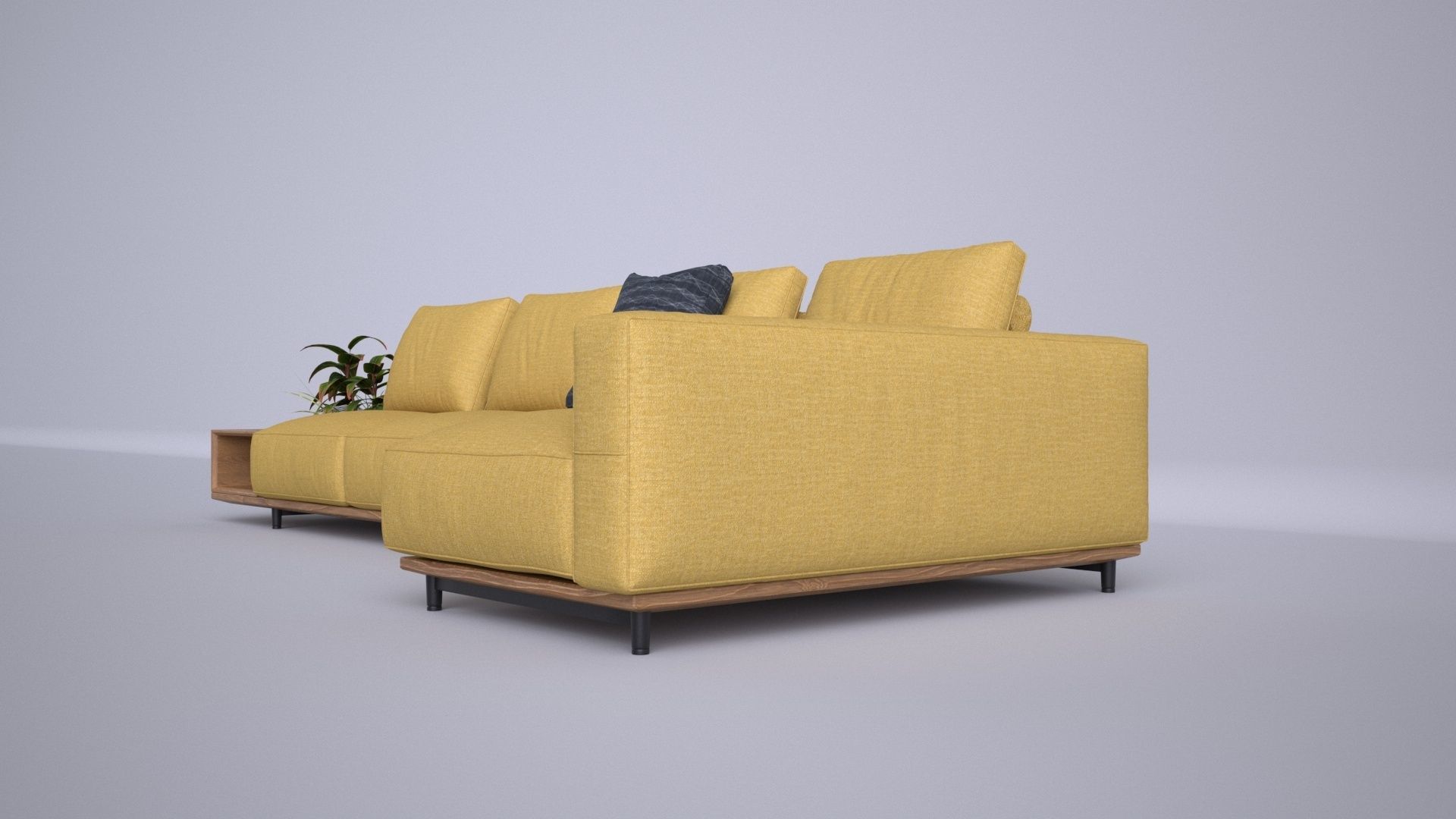 Modern Interior Sofa 3D model_3