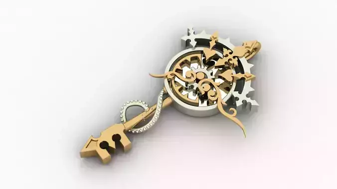 Pendant key steampank