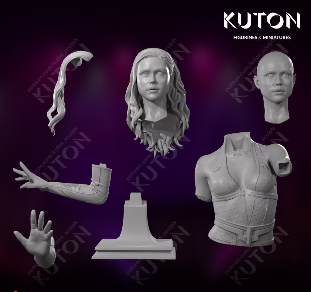 Starlight Costume 2 3D print model_8