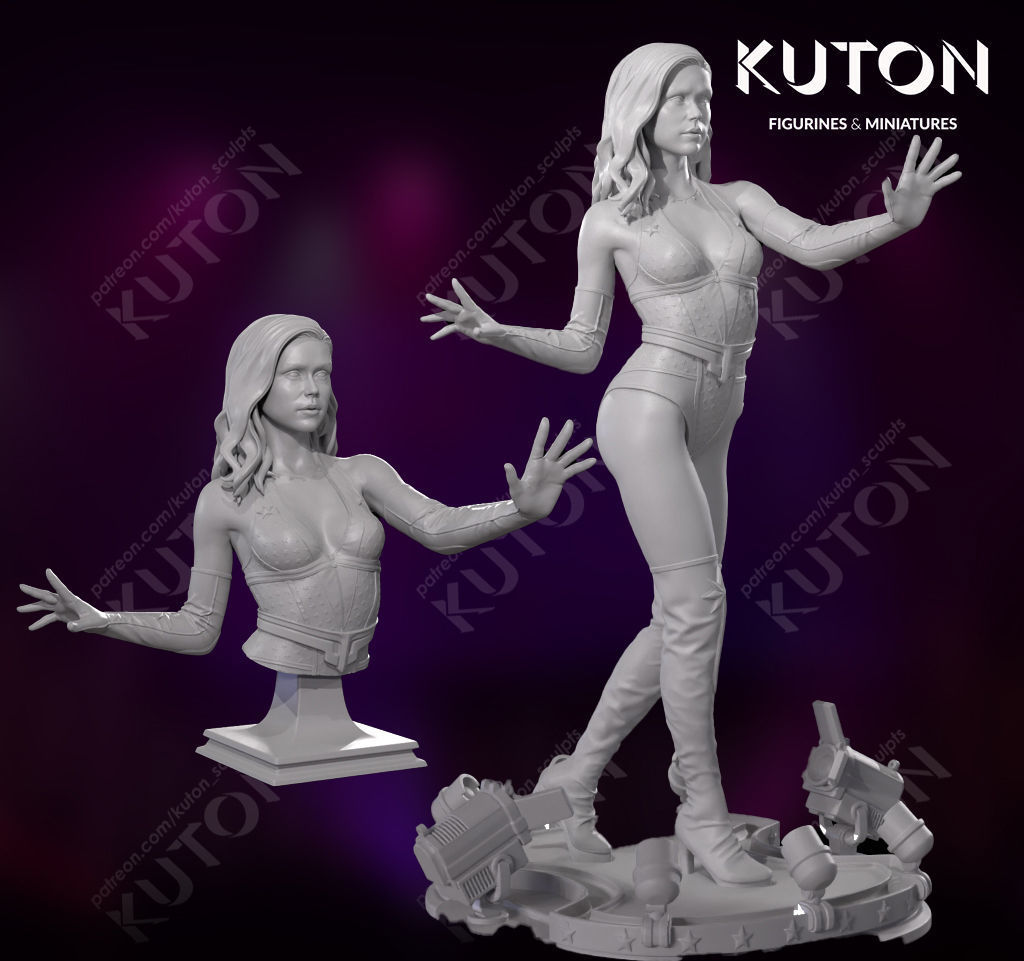 Starlight Costume 2 3D print model_6