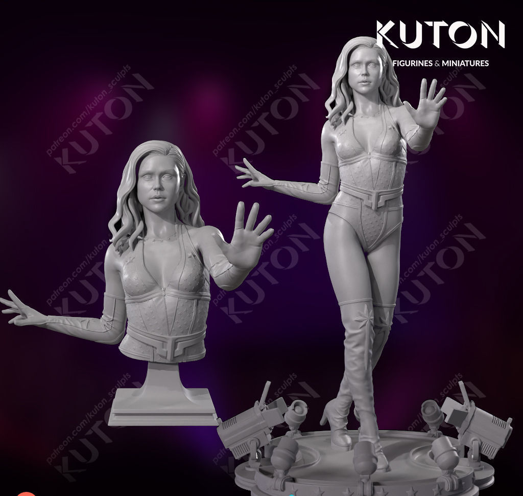 Starlight Costume 2 3D print model_5