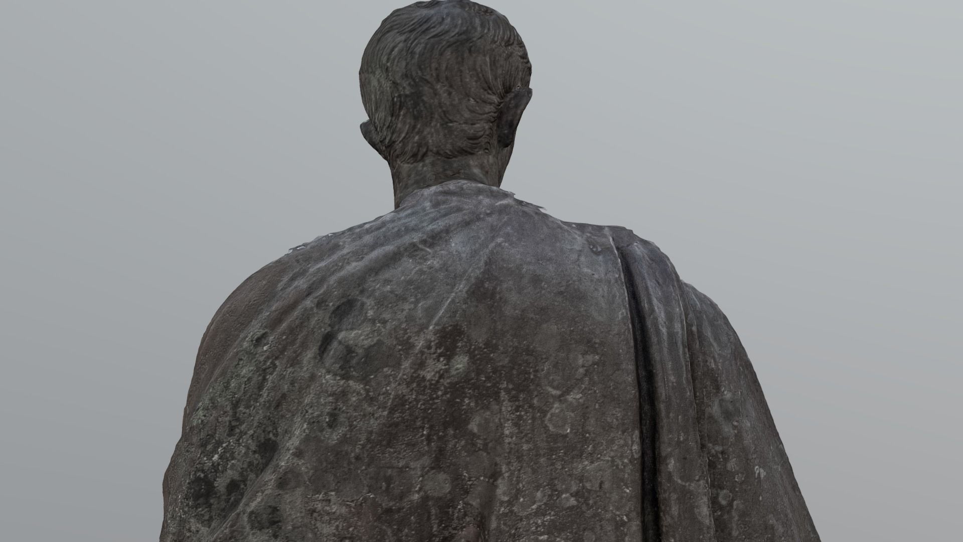 Statue of the Emperor Augustus - photogrammetry 3D model_6