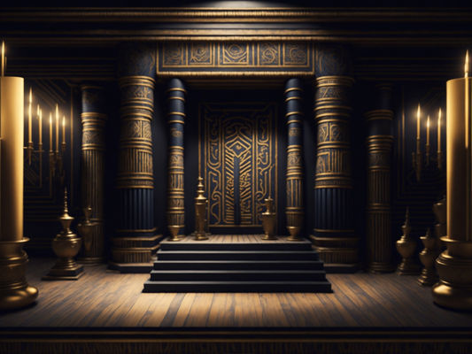 Fantasy Themed Image Backdrops Low-poly 3D model_12