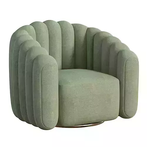 Fitz swivel armchair
