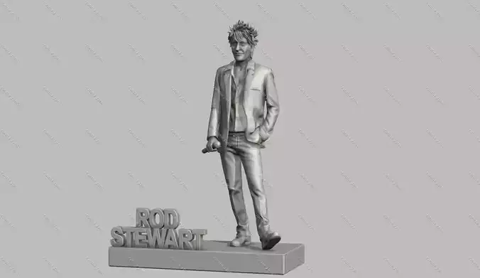 rod stewart 3d printing 3D print model