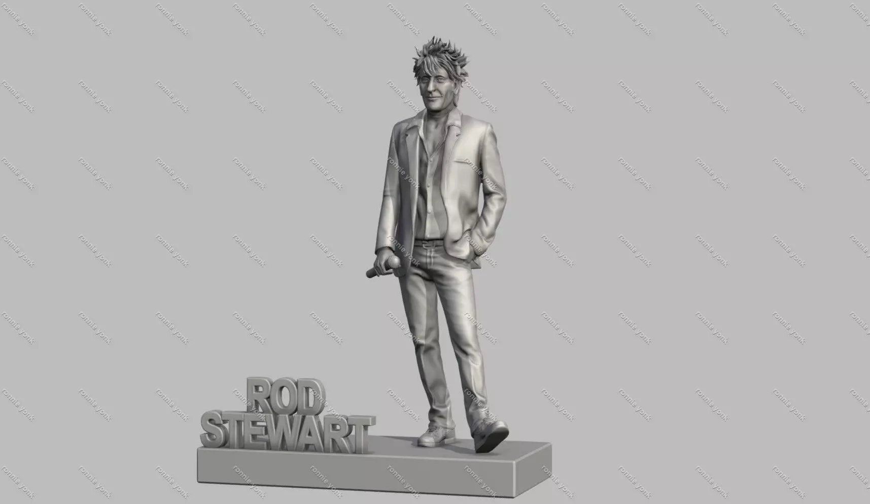 rod stewart 3d printing 3D print model_0