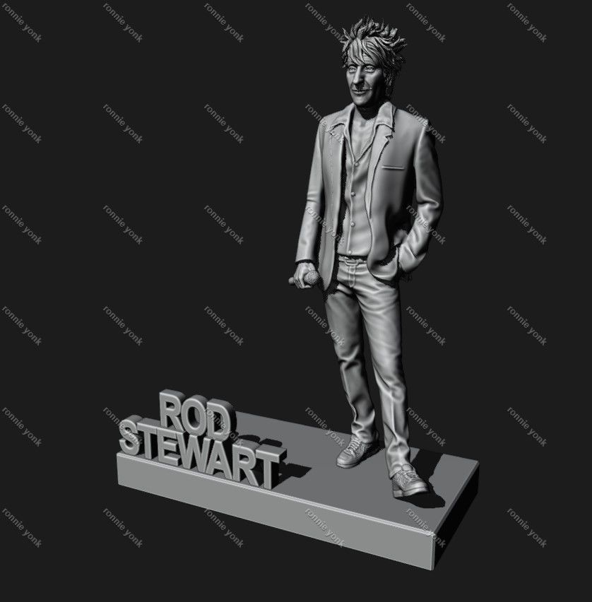 rod stewart 3d printing 3D print model_12
