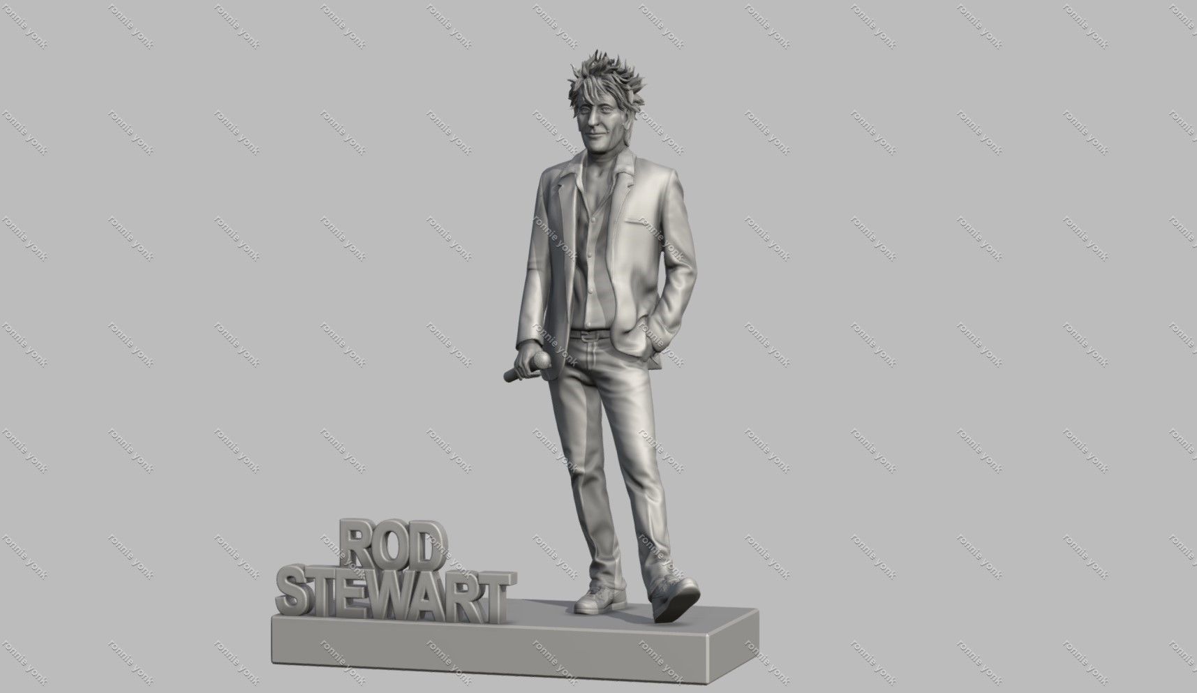 rod stewart 3d printing 3D print model_17