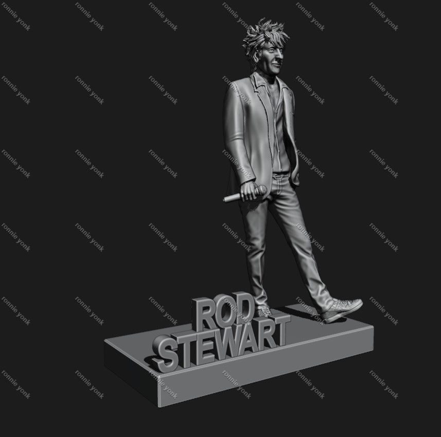 rod stewart 3d printing 3D print model_14