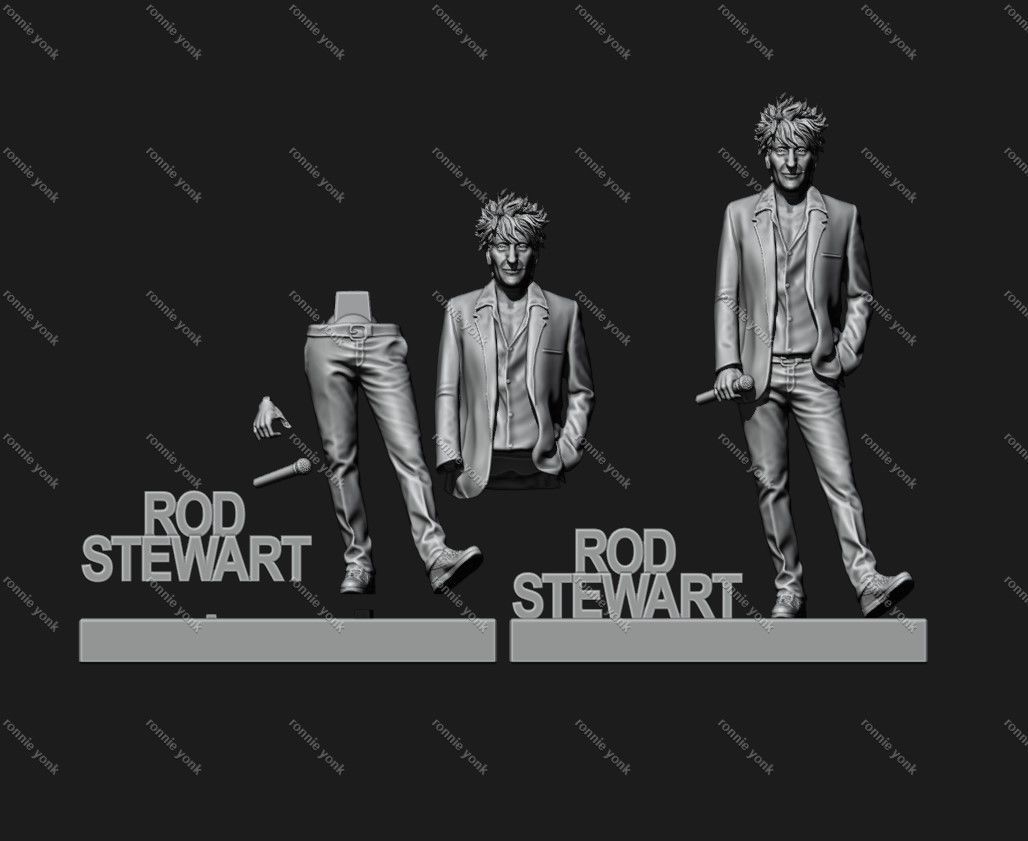 rod stewart 3d printing 3D print model_2