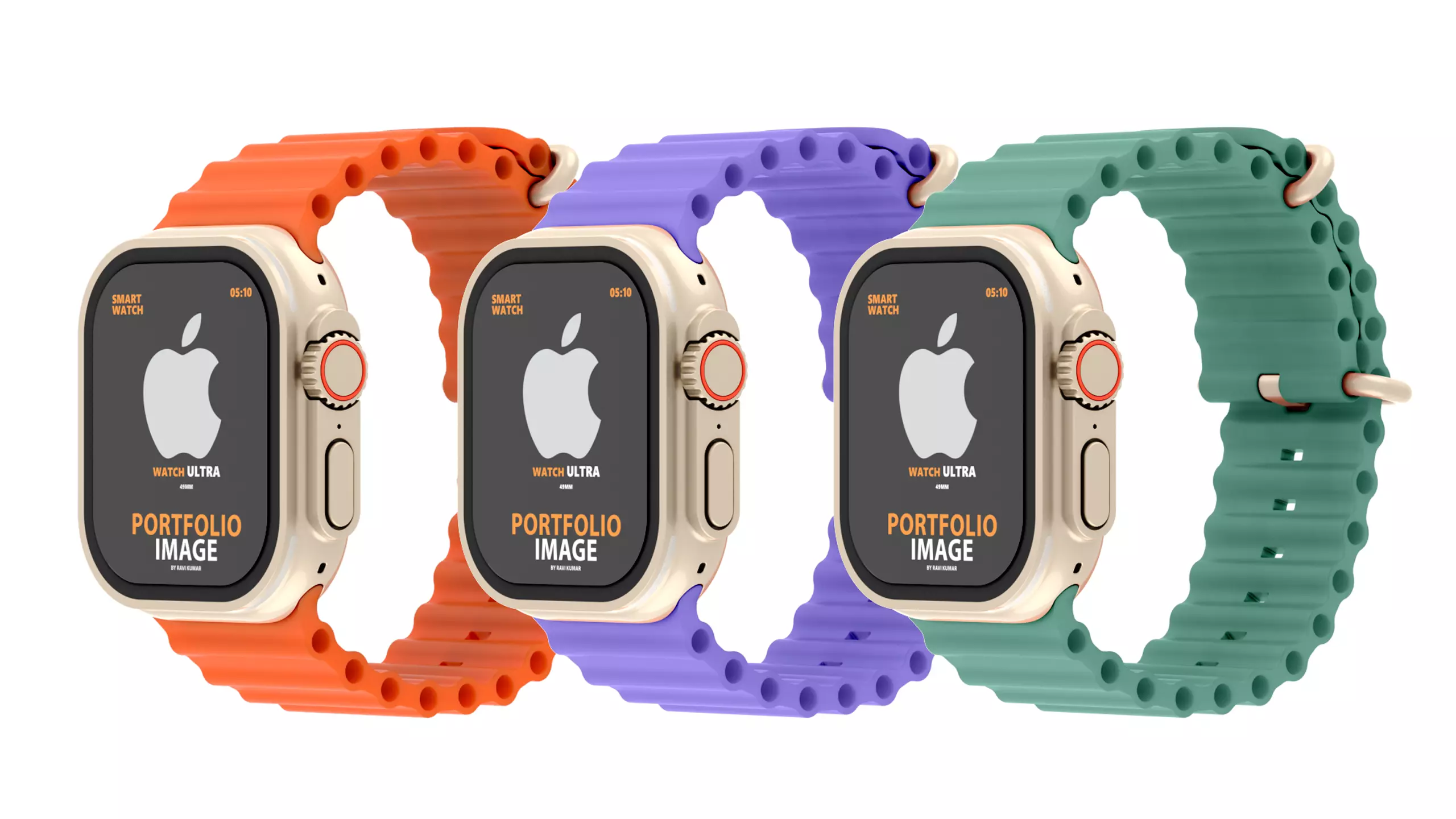 Apple Watch Ultra Series 8 3D print model