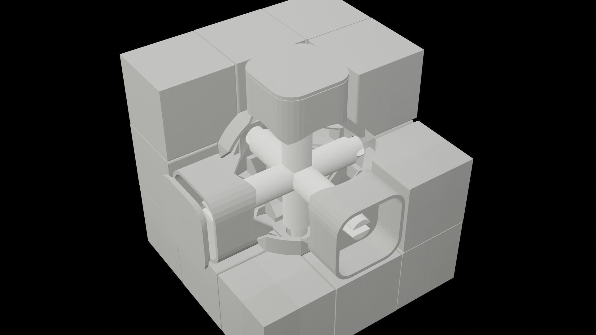 Rubik Cube 3D model 3D printable | CGTrader