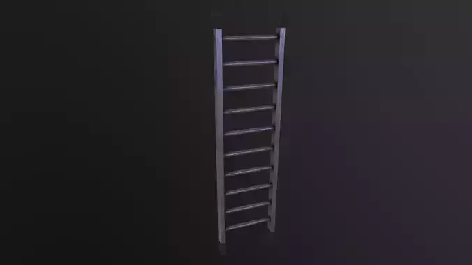 Ladder 3D Model Low-poly 3D model