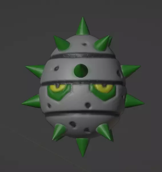 Ferroseed 3D print model_0