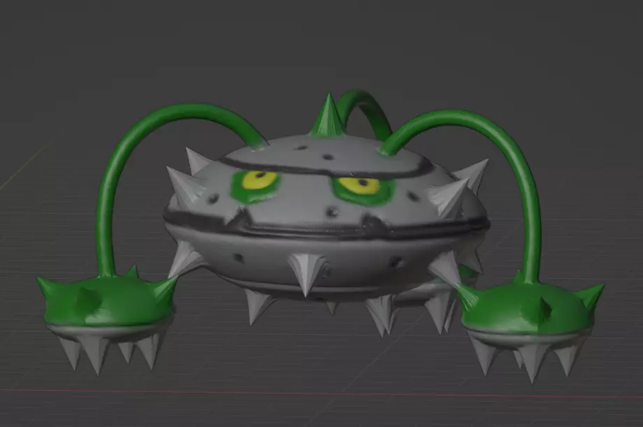 Ferrothorn 3D print model_0