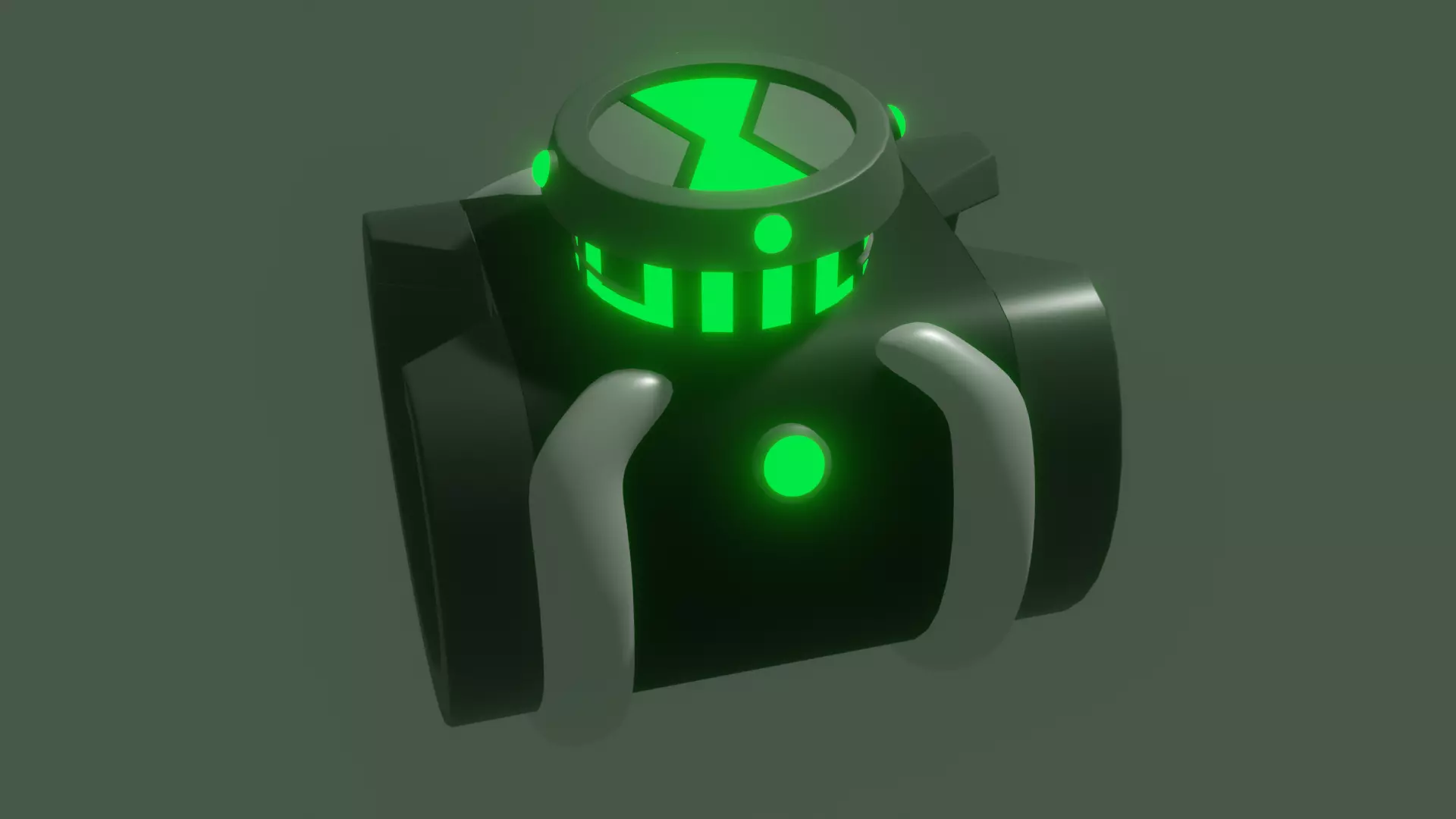 Ben 10 Classic Omnitrix Model Low-poly 3D model