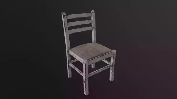 Old Chair 3D Model