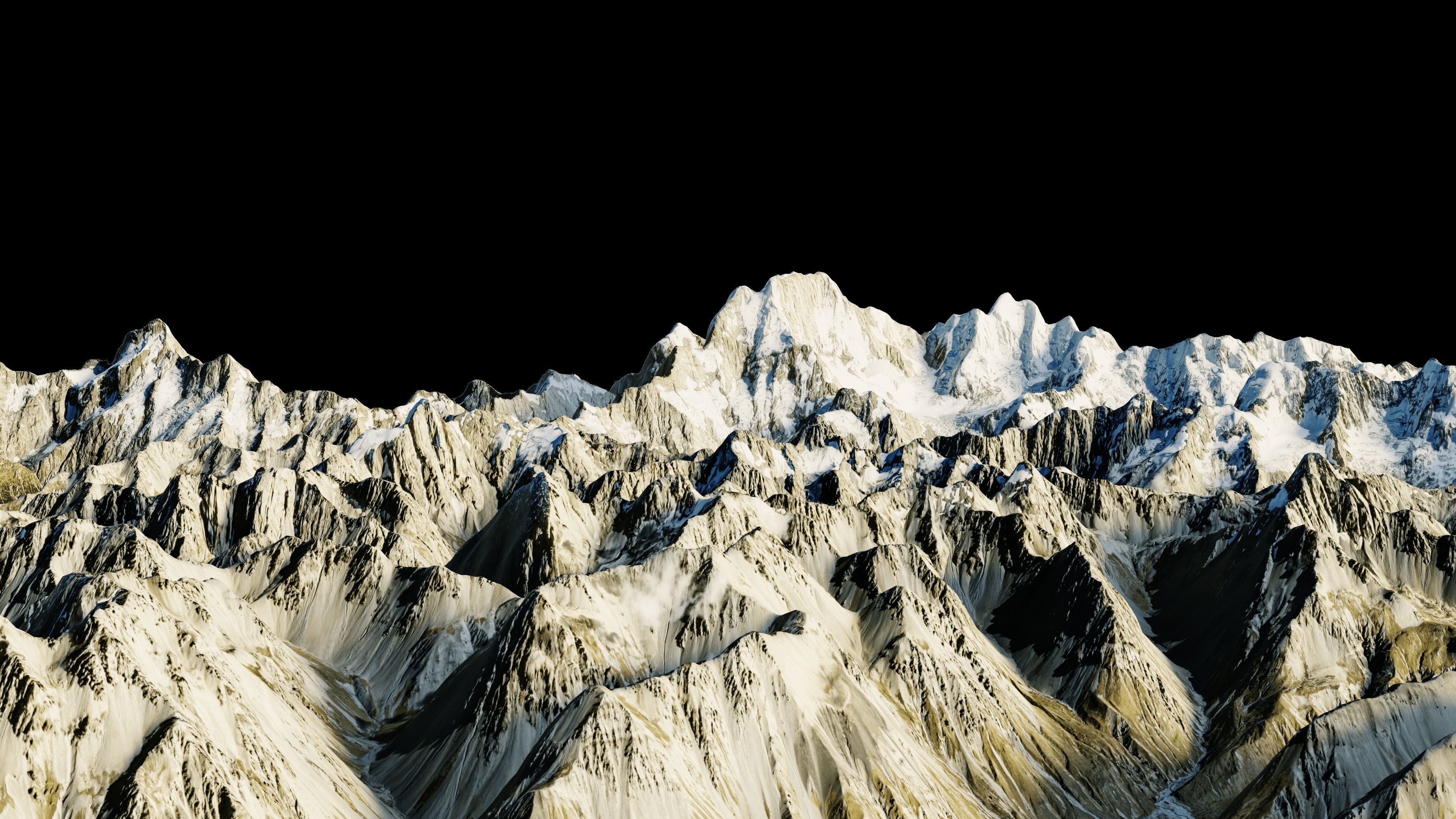  Mount Cook Southern Alps Mountain range 3D Model Terrain 3D model_4
