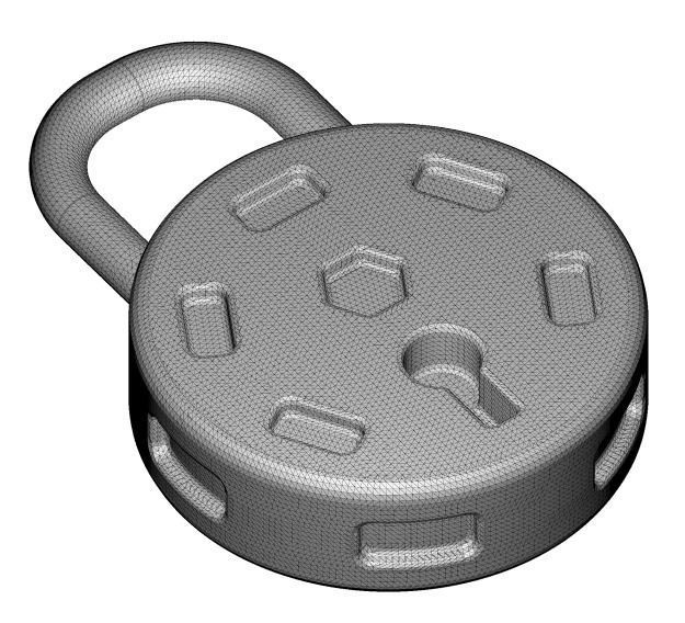 Kids Lock Toy 3D model_4