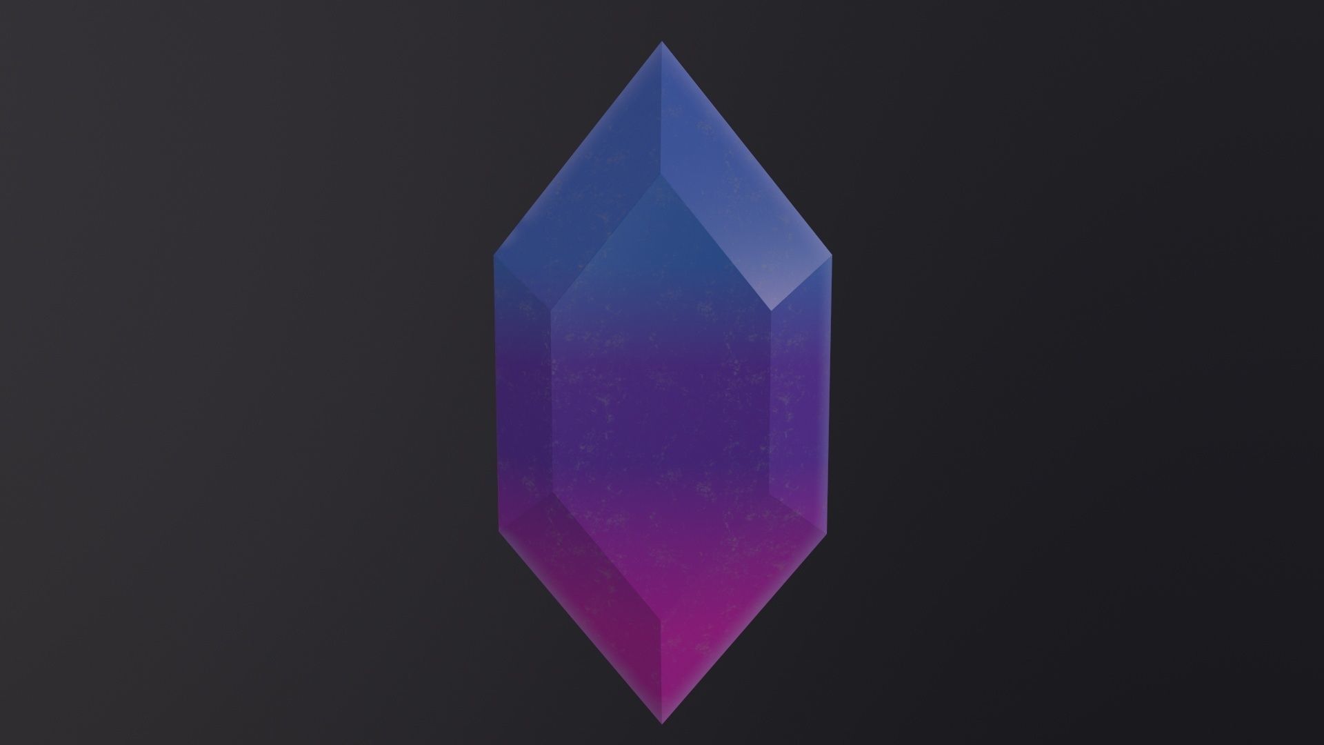 Crystal 3D Model Low-poly 3D model_2