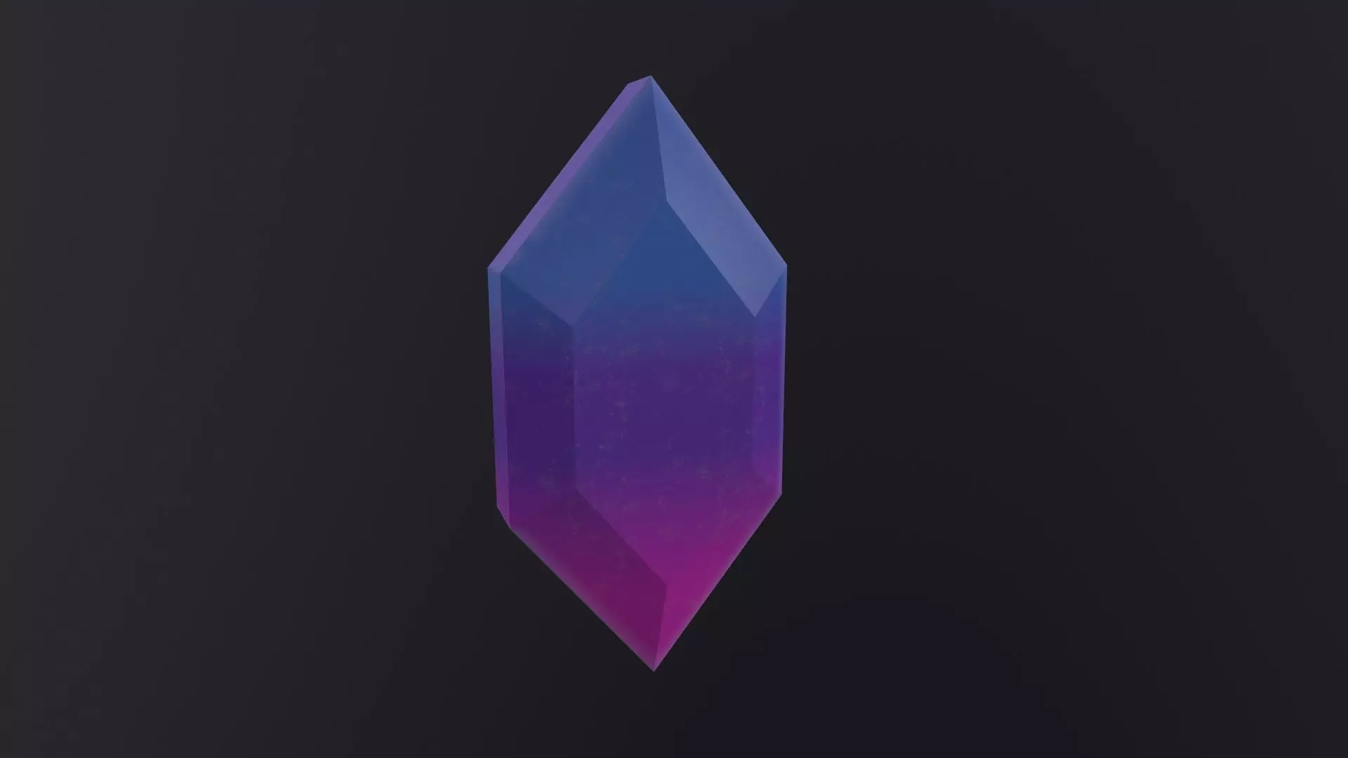 Crystal 3D Model Low-poly 3D model_0